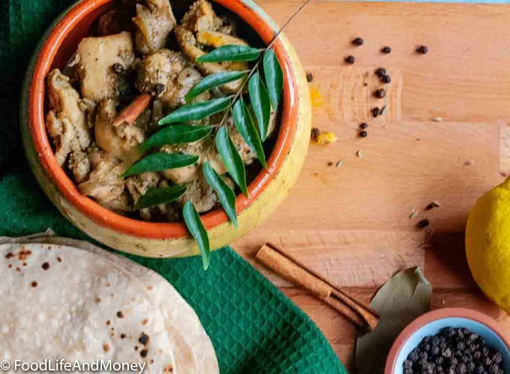 Best Indian Pepper Chicken Recipe Kerala style - FoodLifeAndMoney