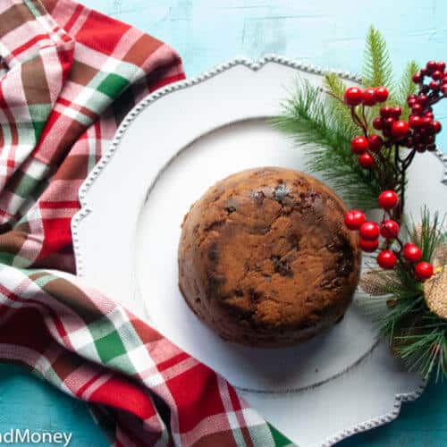 English Christmas pudding